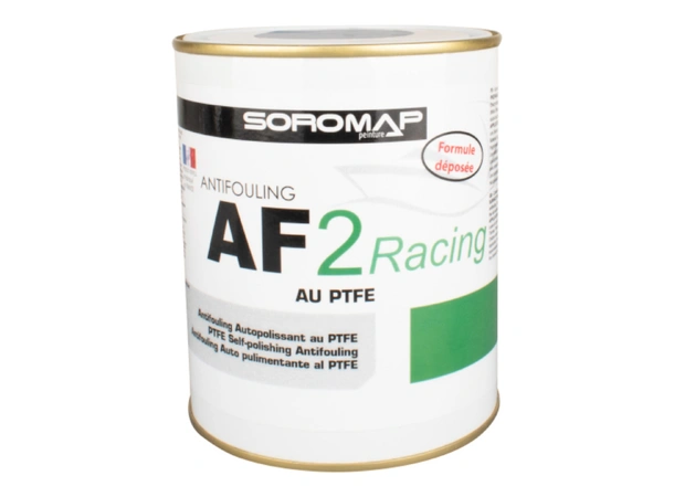 SOROMAP AF2 Racing, Sort - 2,5L Superglatt selvpolerende bunnstoff mPFTE